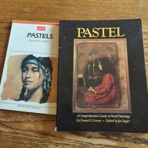 Set of 2 Vintage Art Books. Pastel. 1985 & 1988. Make Me An Offer.